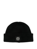 BEANIE Nero Stone Island