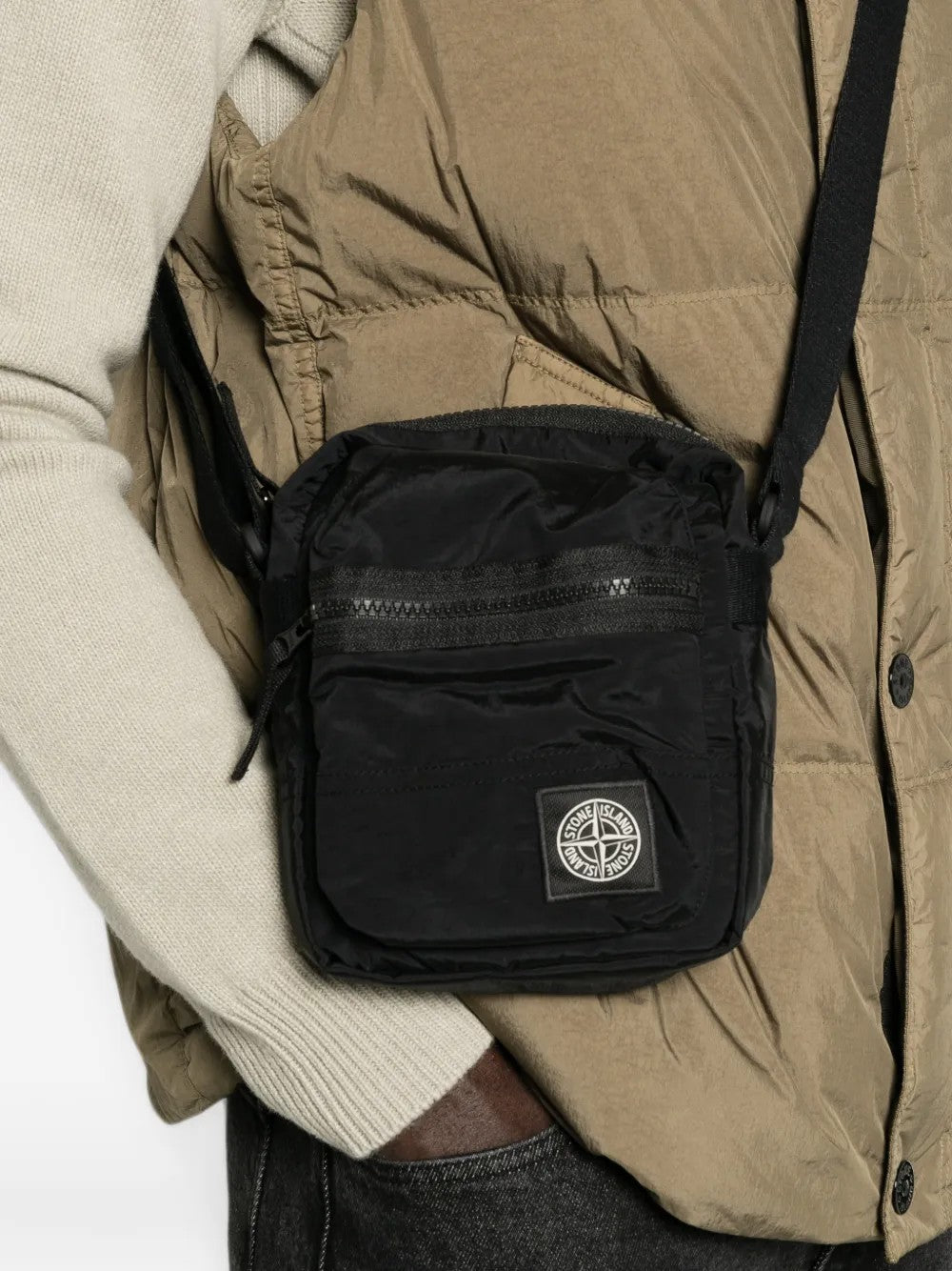 BORSELLO Nero Stone Island