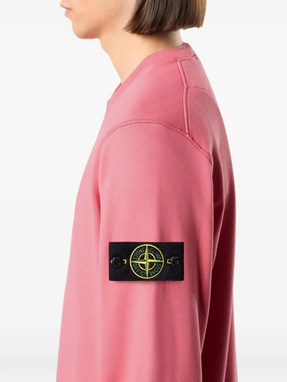 FELPA Rosa Stone Island