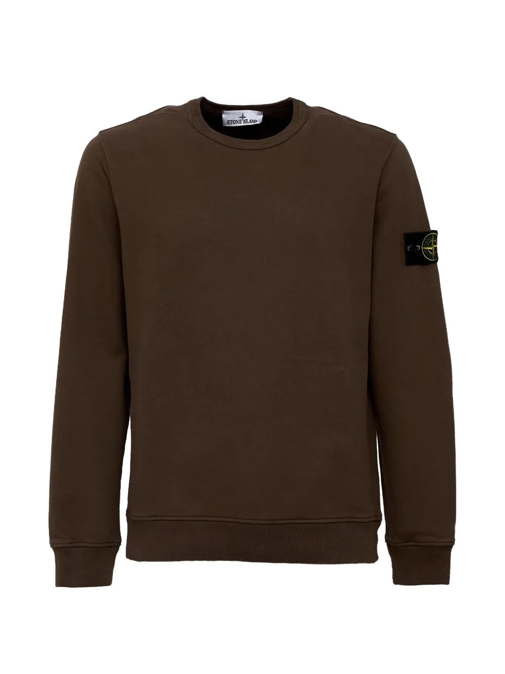 FELPA Marrone Stone Island