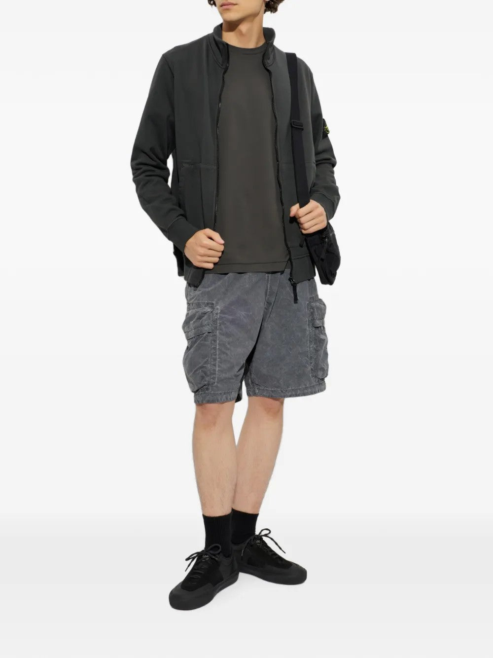 CARDIGAN Grigio Stone Island