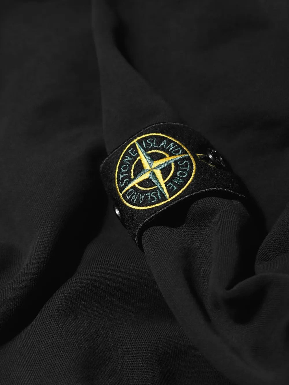 FELPA Nero Stone Island