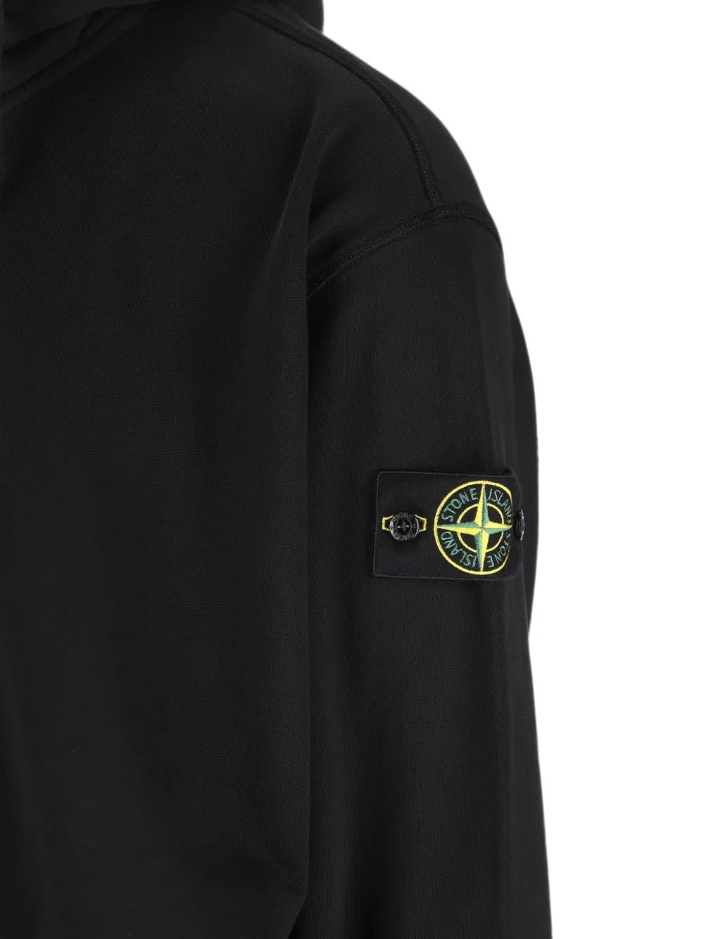 FELPA Nero Stone Island