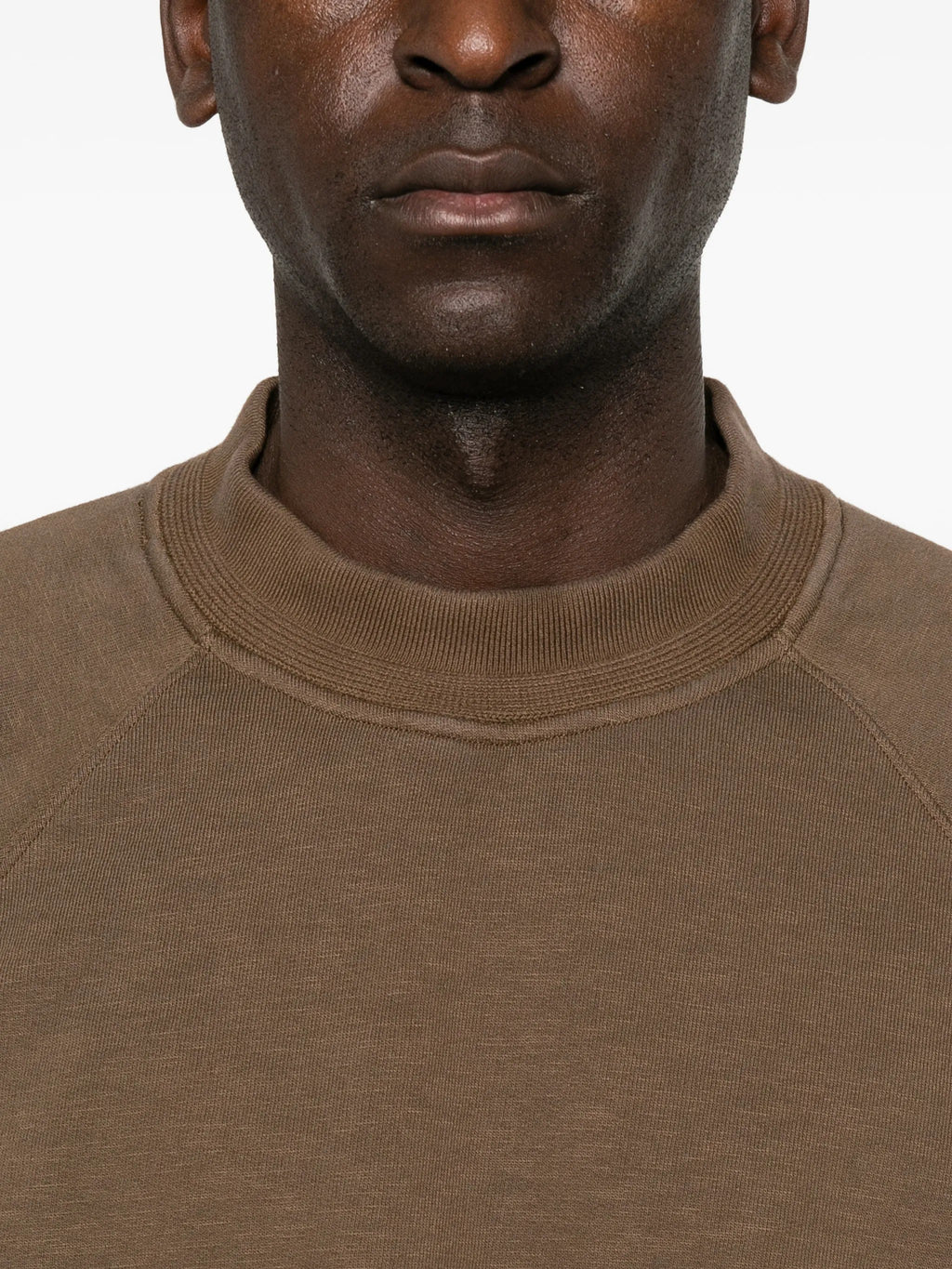 FELPA Marrone Stone Island