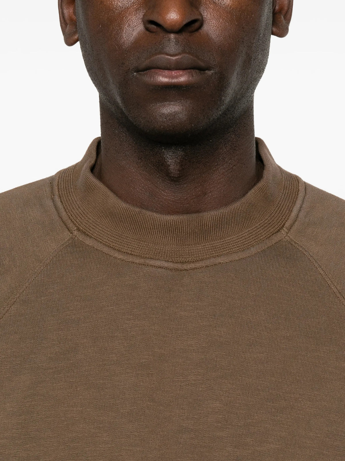 FELPA Marrone Stone Island