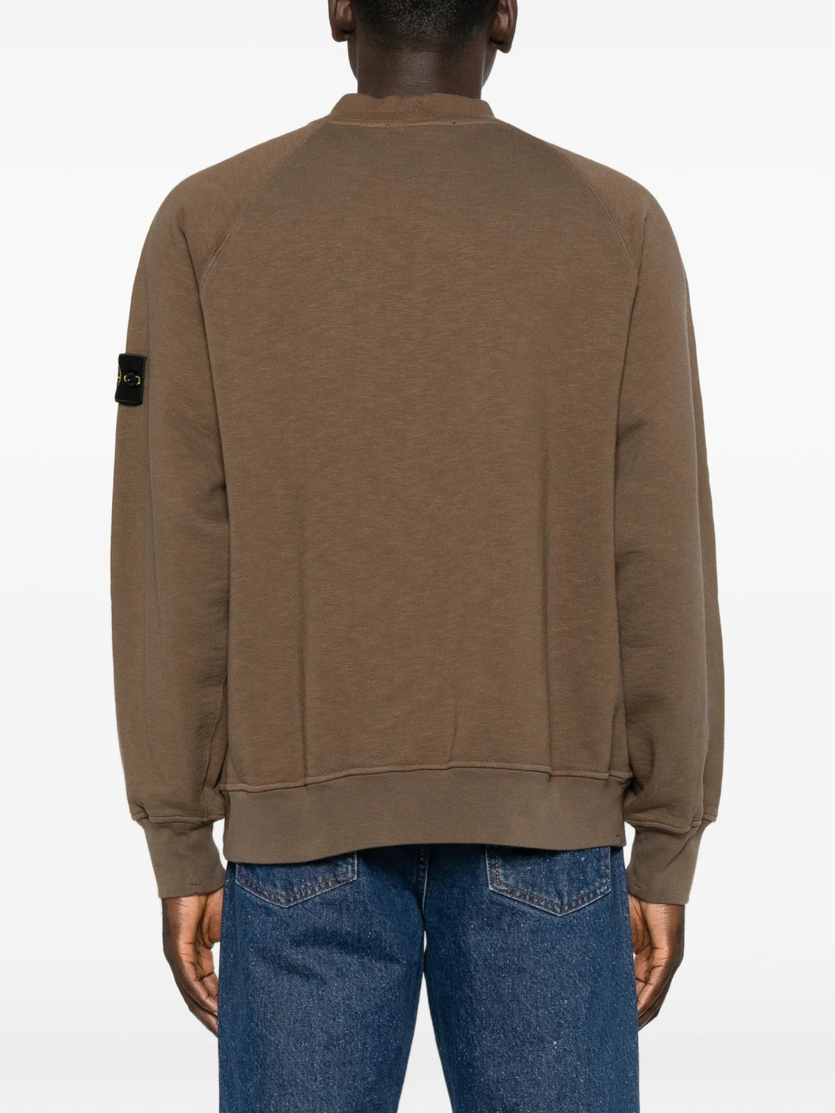 FELPA Marrone Stone Island
