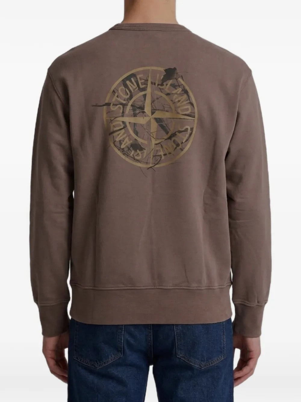 FELPA Melanzana Stone Island