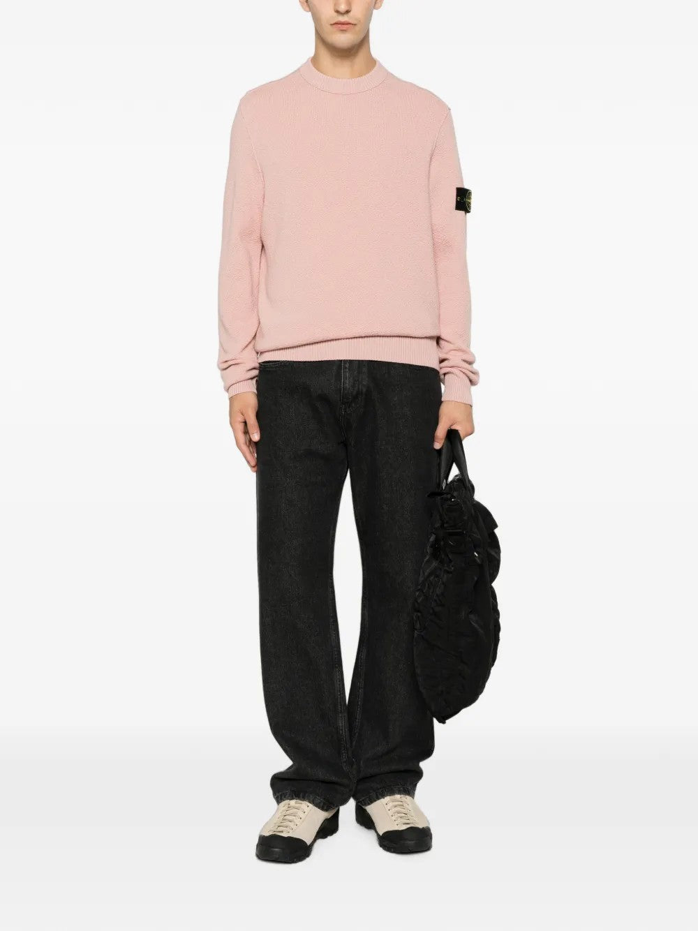 MAGLIONCINO Rosa Stone Island