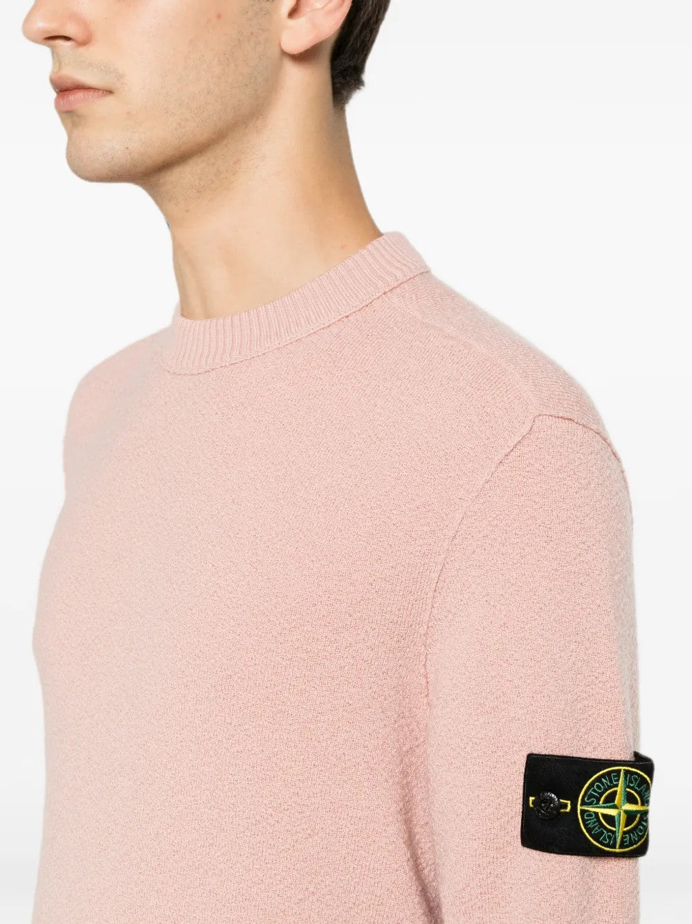 MAGLIONCINO Rosa Stone Island