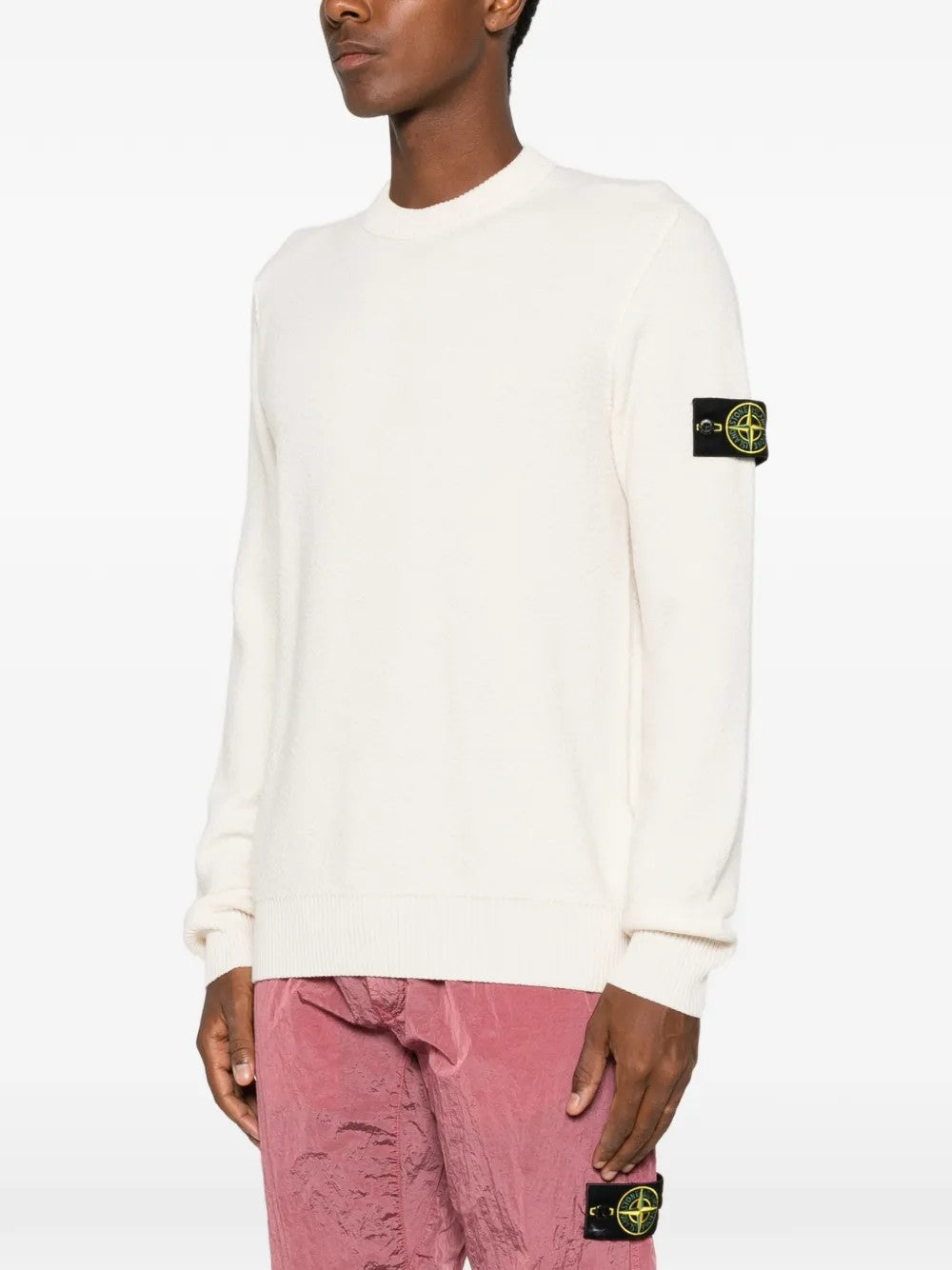 MAGLIONCINO Avorio Stone Island