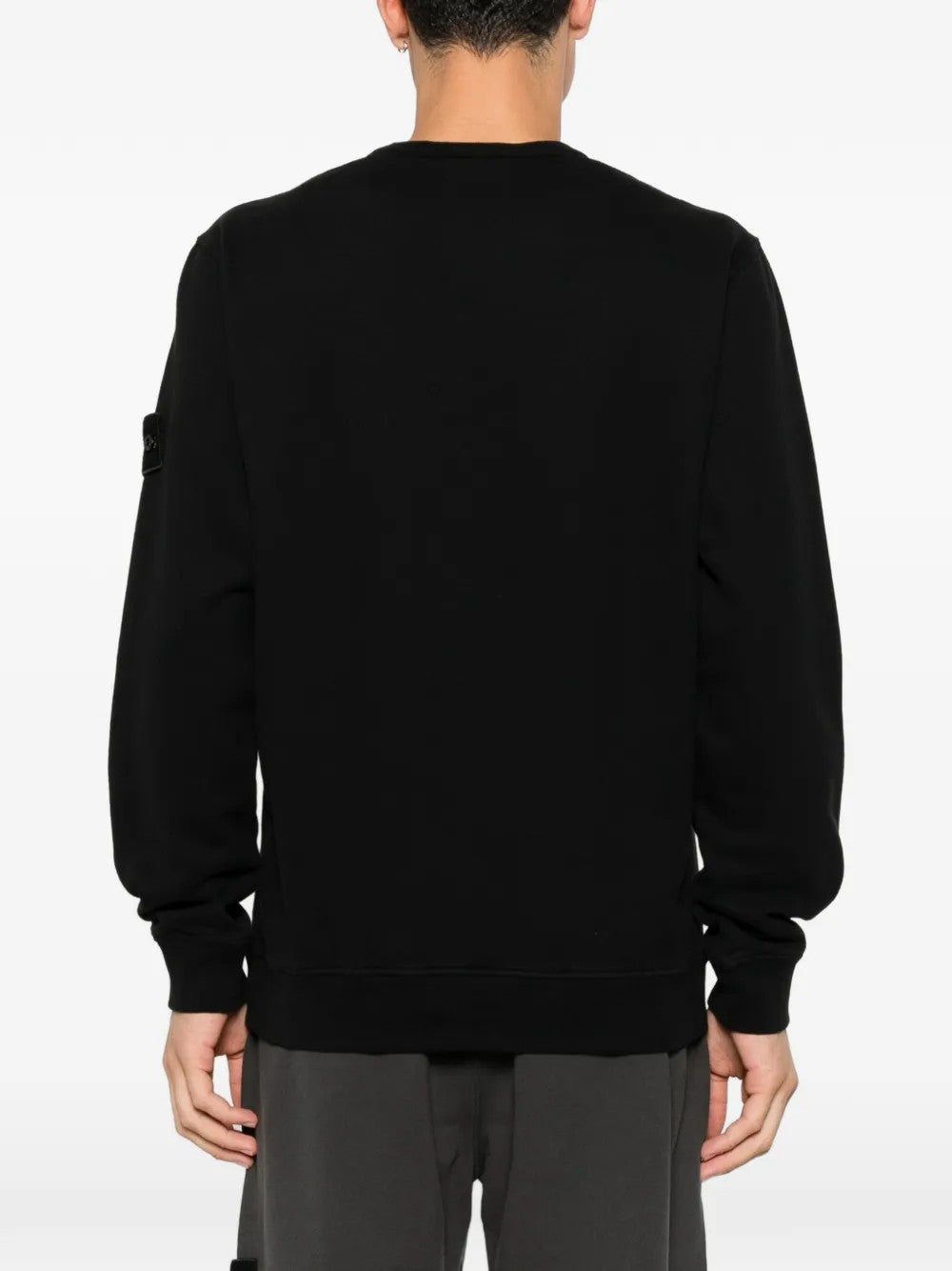 FELPA Nero Stone Island