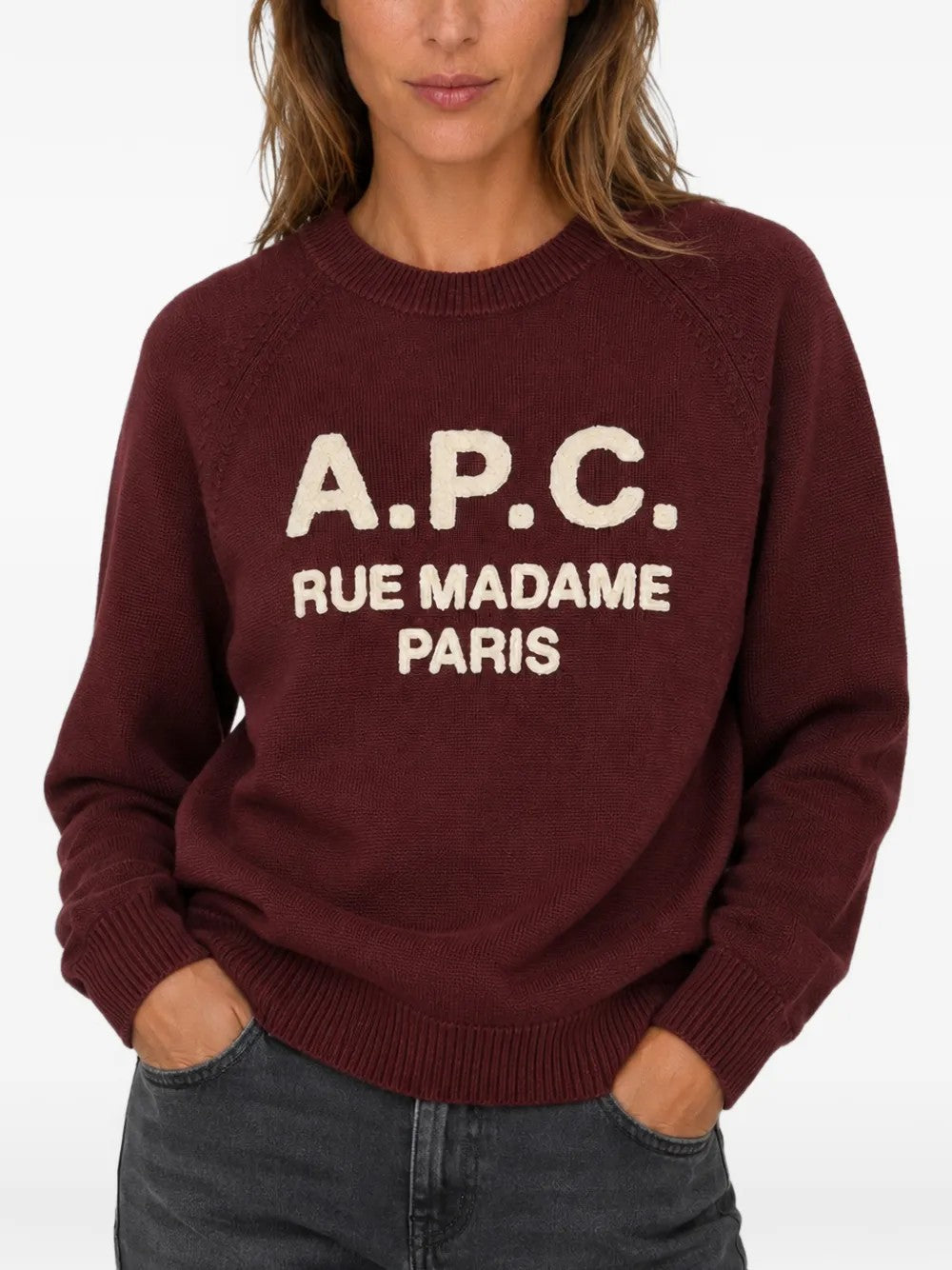 PULLOVER Bordeaux A.p.c.
