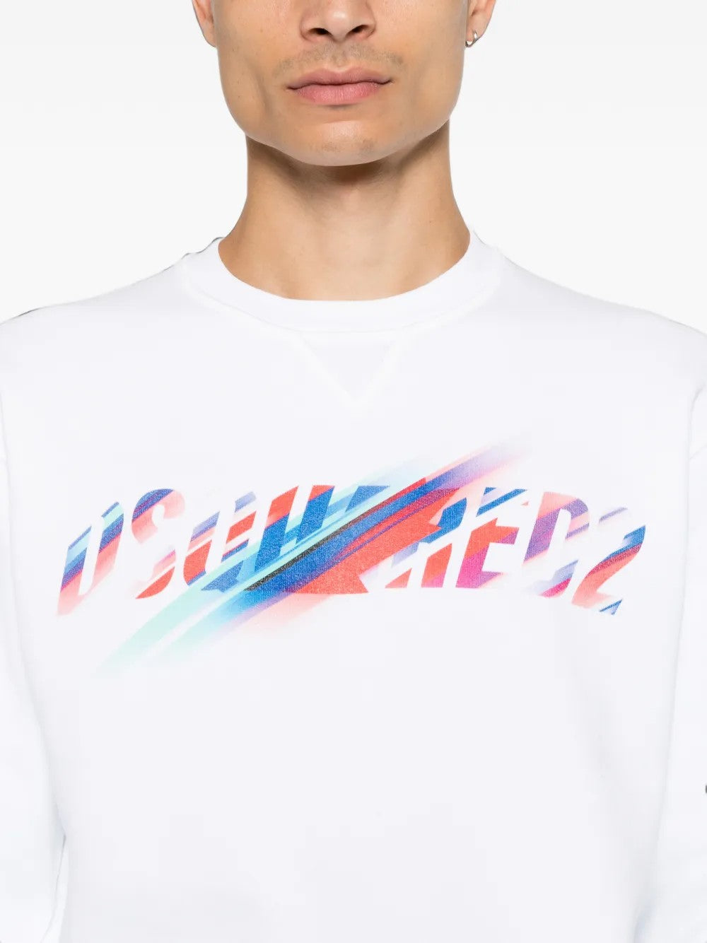 FELPA Bianco Dsquared2