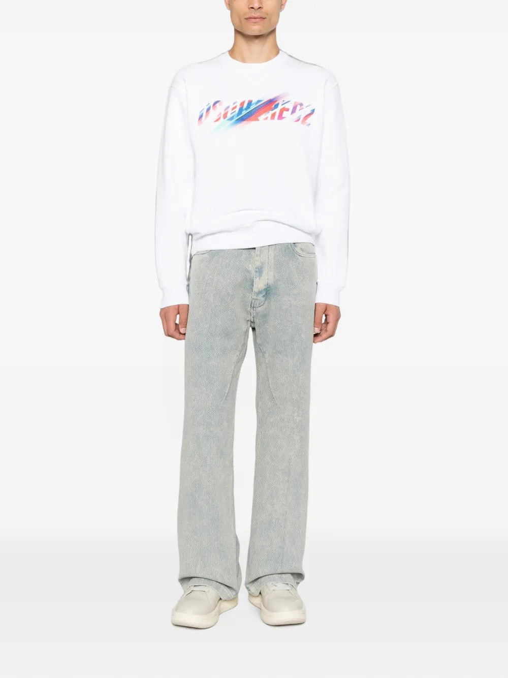 FELPA Bianco Dsquared2