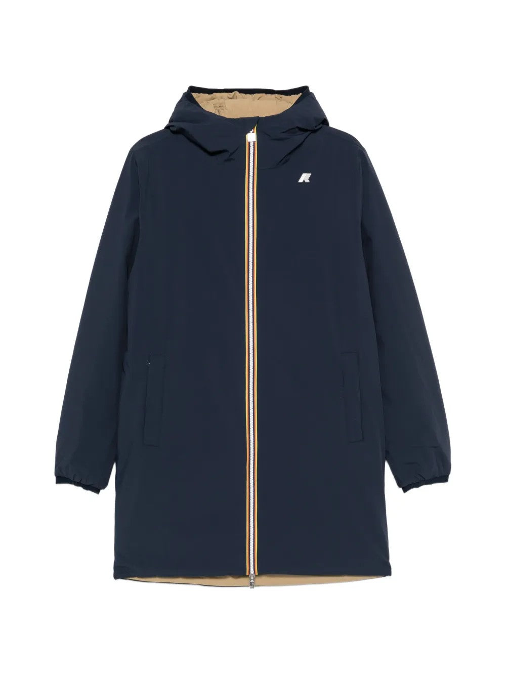 GIUBBOTTO Blu/beige K-way
