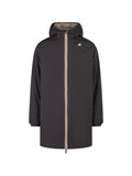 GIUBBOTTO Nero/verde Militare K-way