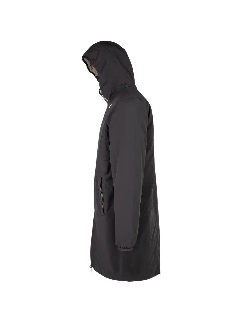 GIUBBOTTO Nero/verde Militare K-way
