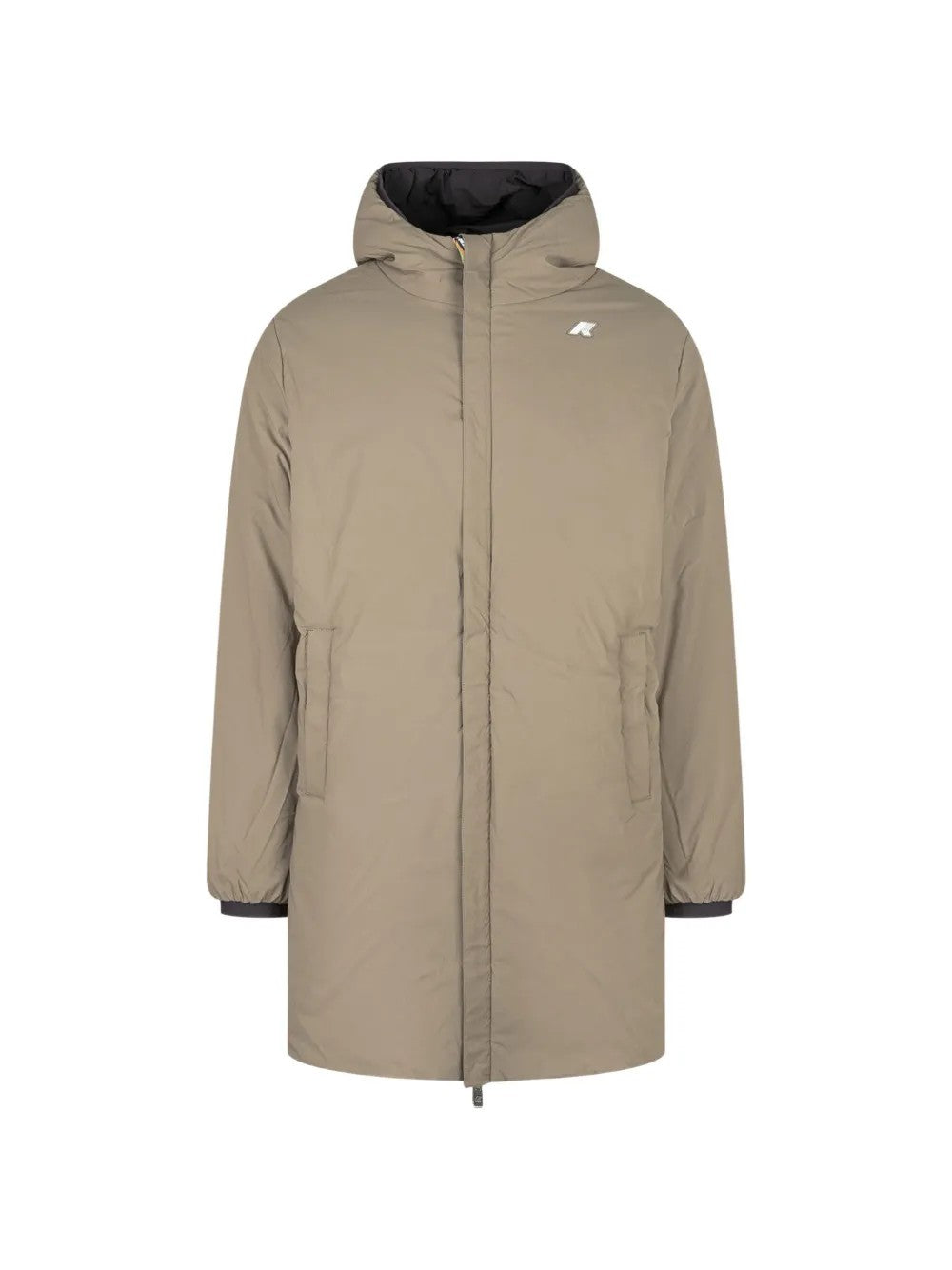 GIUBBOTTO Nero/verde Militare K-way