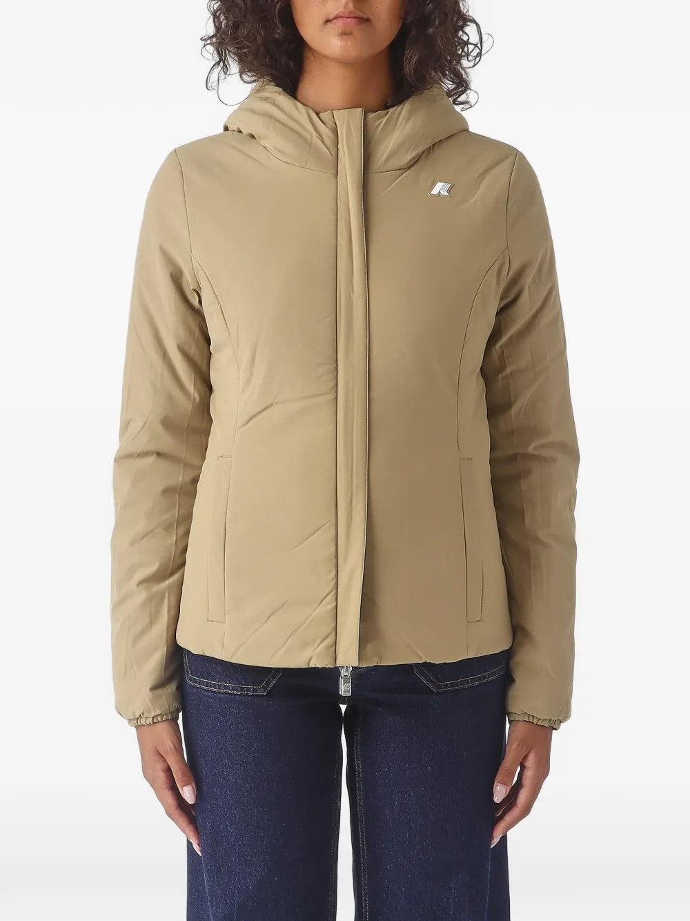 GIUBBOTTO Nero/beige K-way