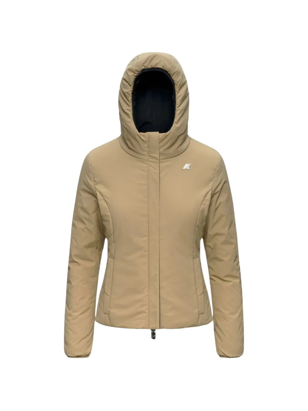 GIUBBOTTO Nero/beige K-way