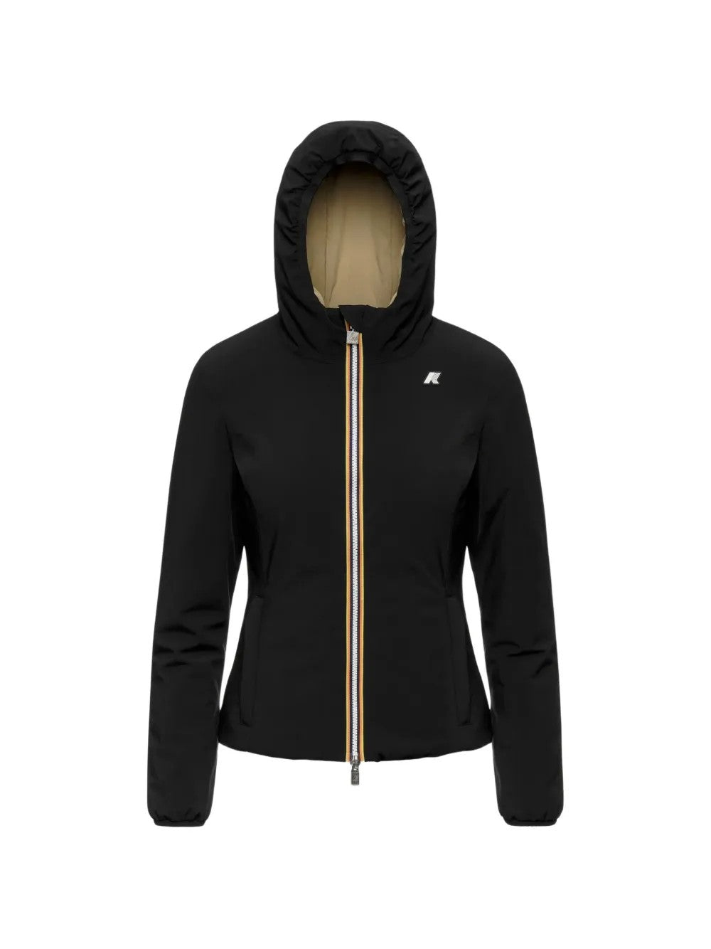 GIUBBOTTO Nero/beige K-way