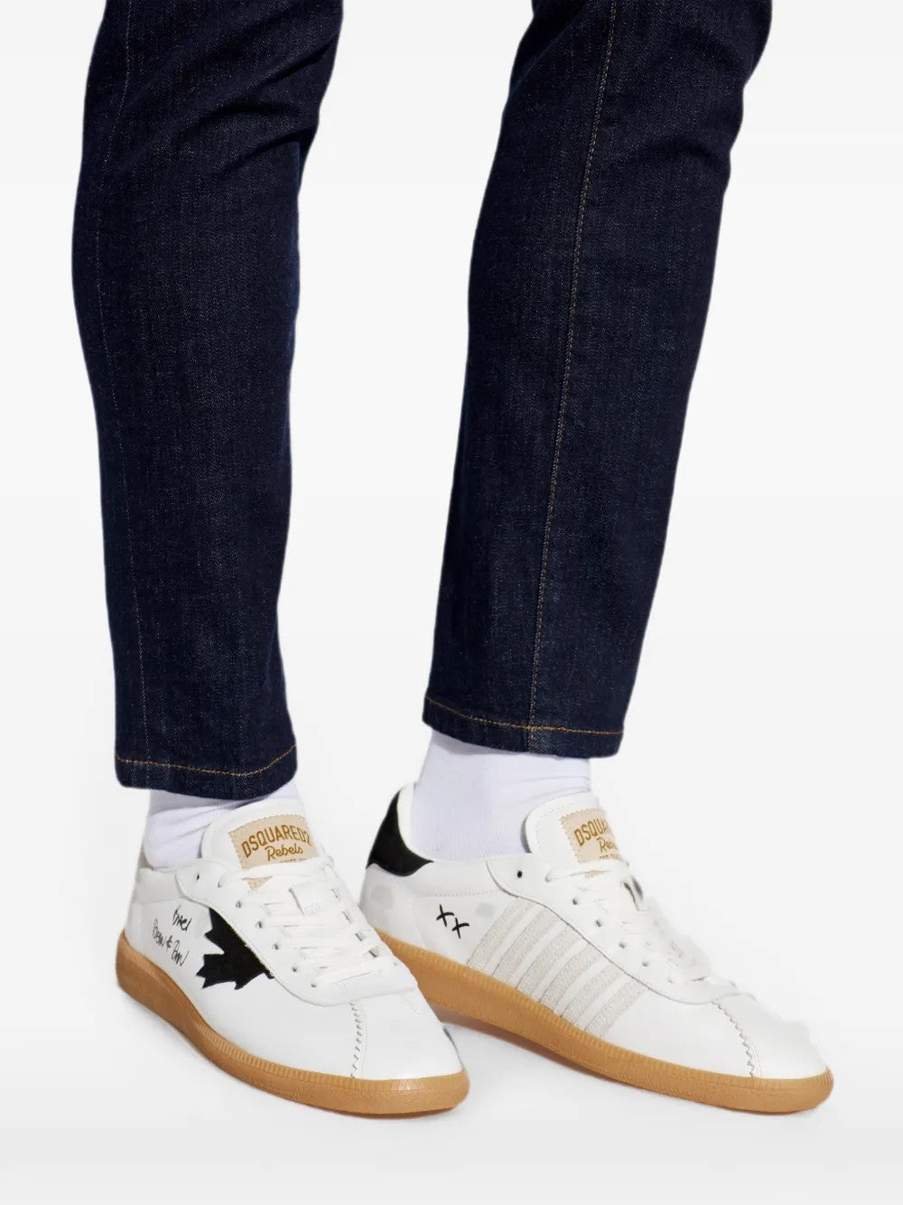 SNEAKER Bianco/nero Dsquared2