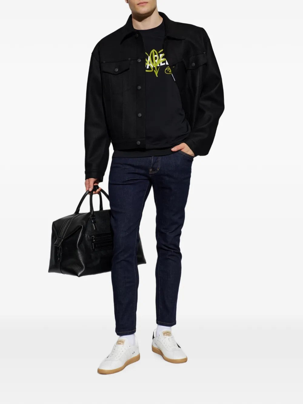 SNEAKER Bianco/nero Dsquared2