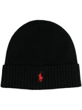 BERRETTO Nero Polo Ralph Lauren