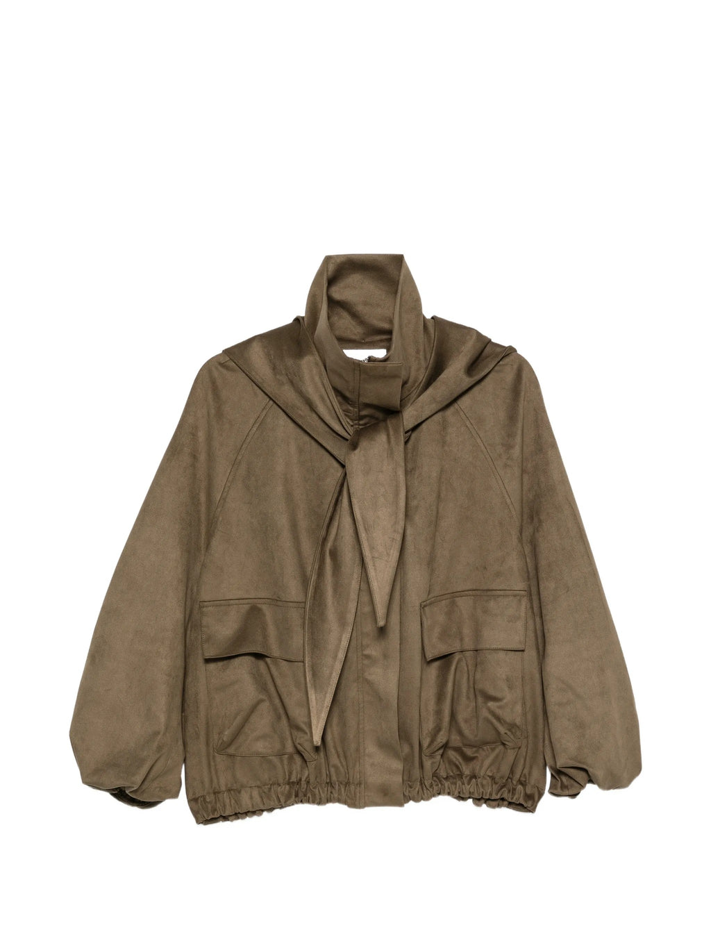 GIACCA Verde Militare Su