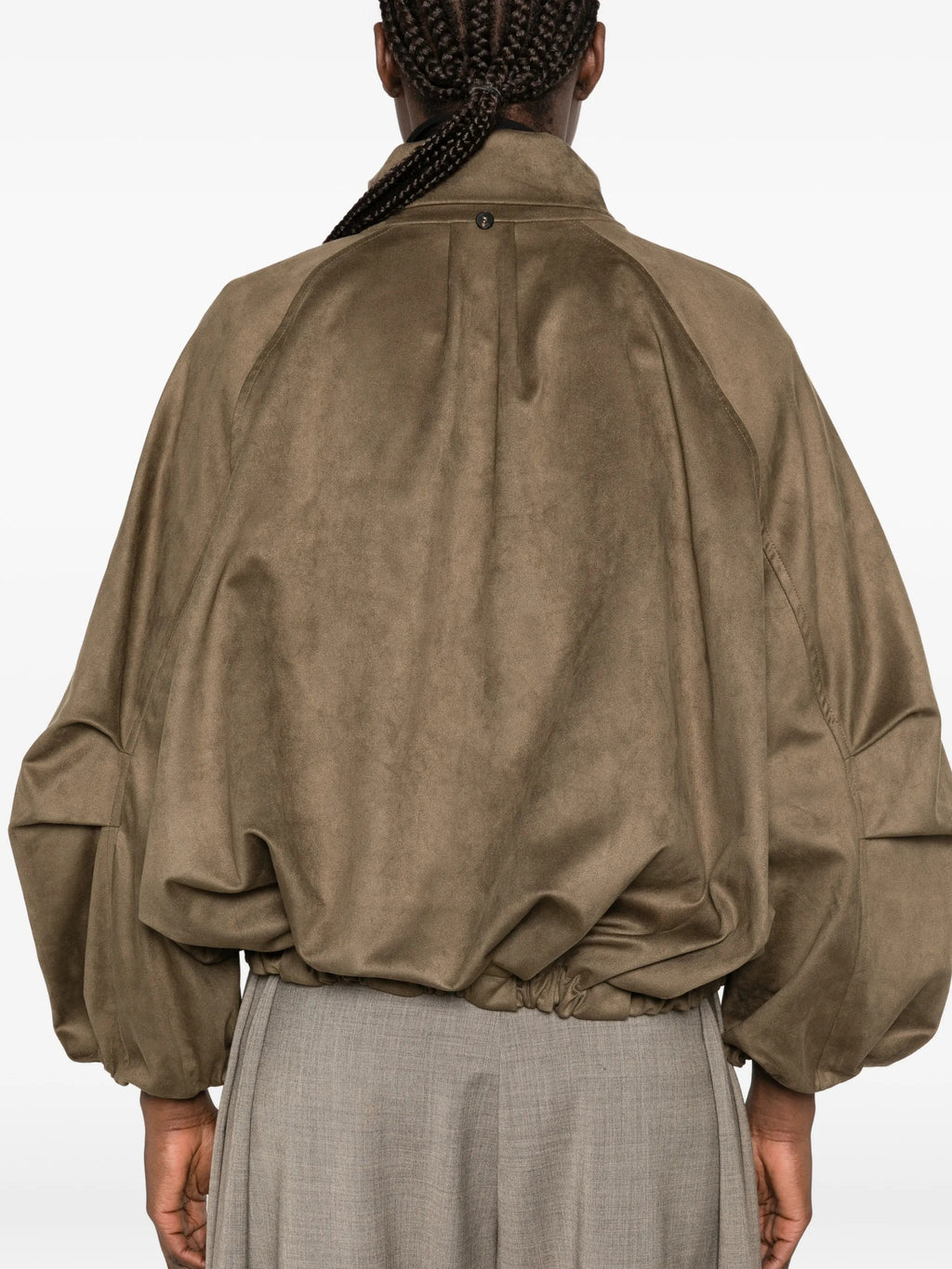 GIACCA Verde Militare Su