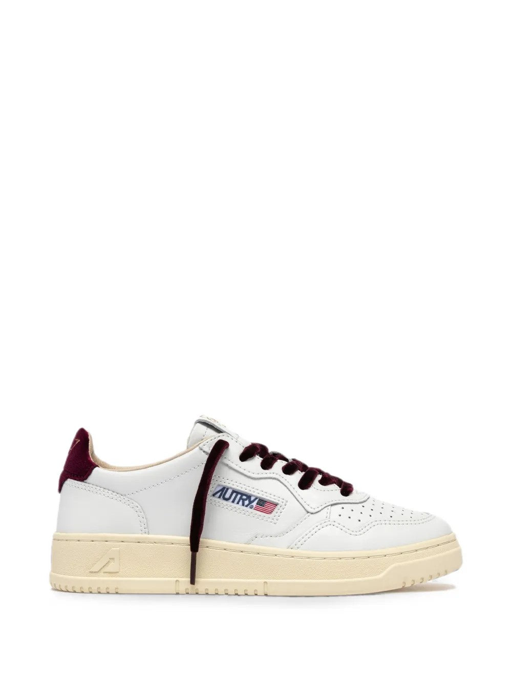 SNEAKER Bianco/burgundi Autry