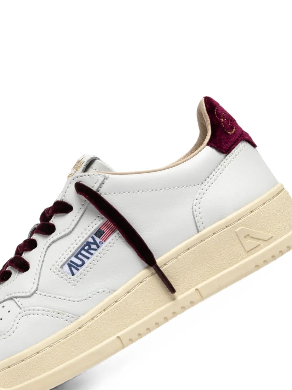 SNEAKER Bianco/burgundi Autry