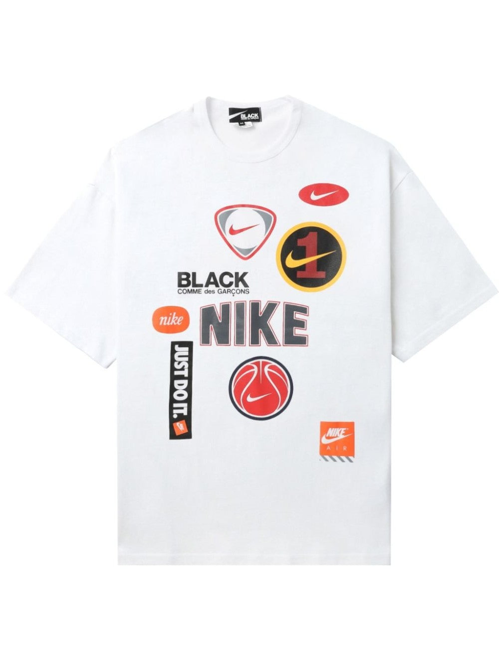 T-SHIRT Bianco Comme Des Garcons Black 