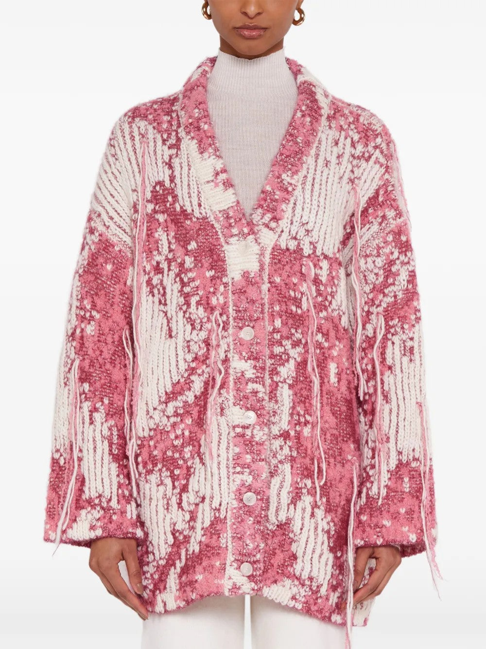 CARDIGAN Rosso Laneus