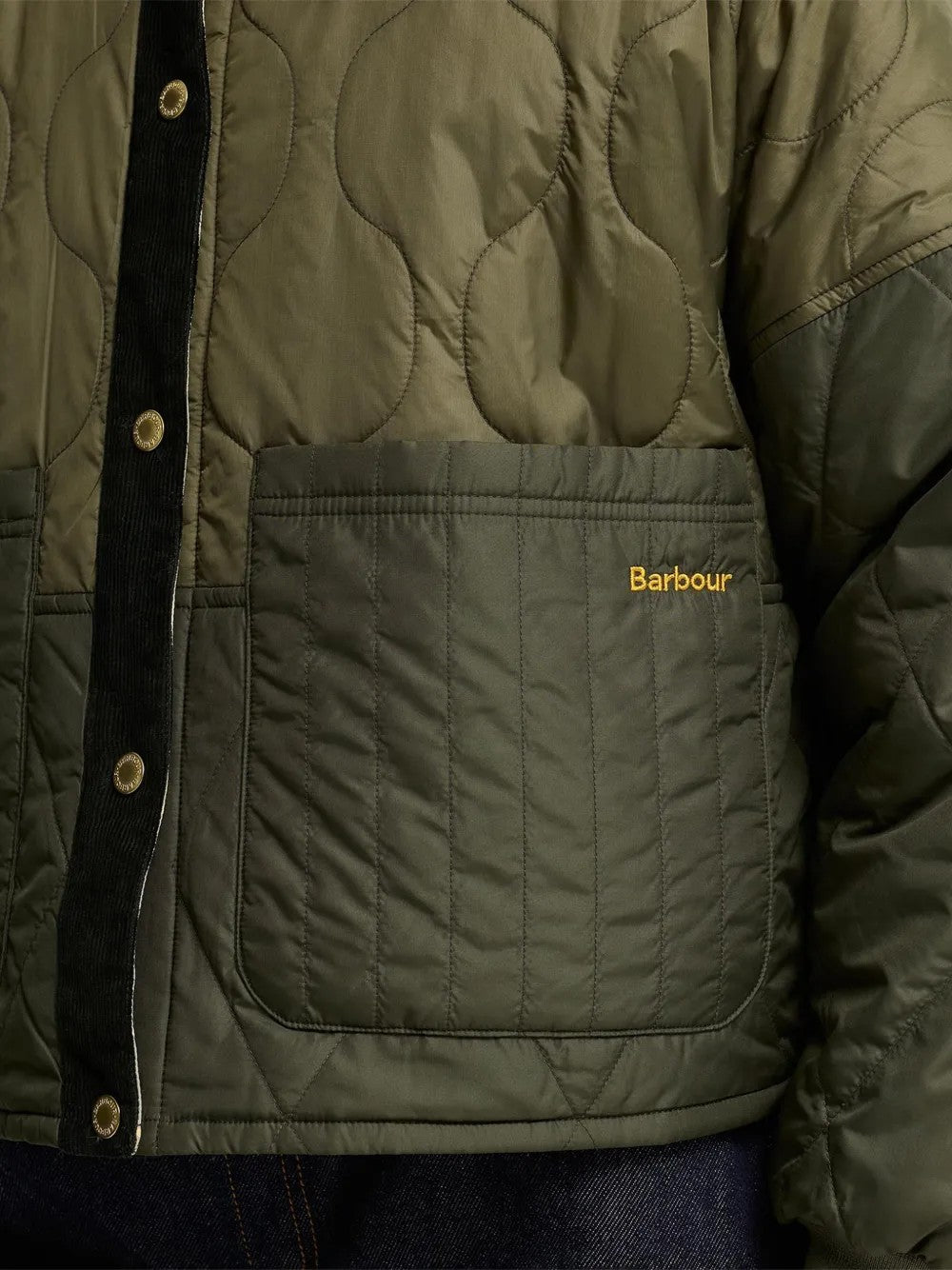 GIACCA Verde Oliva Barbour