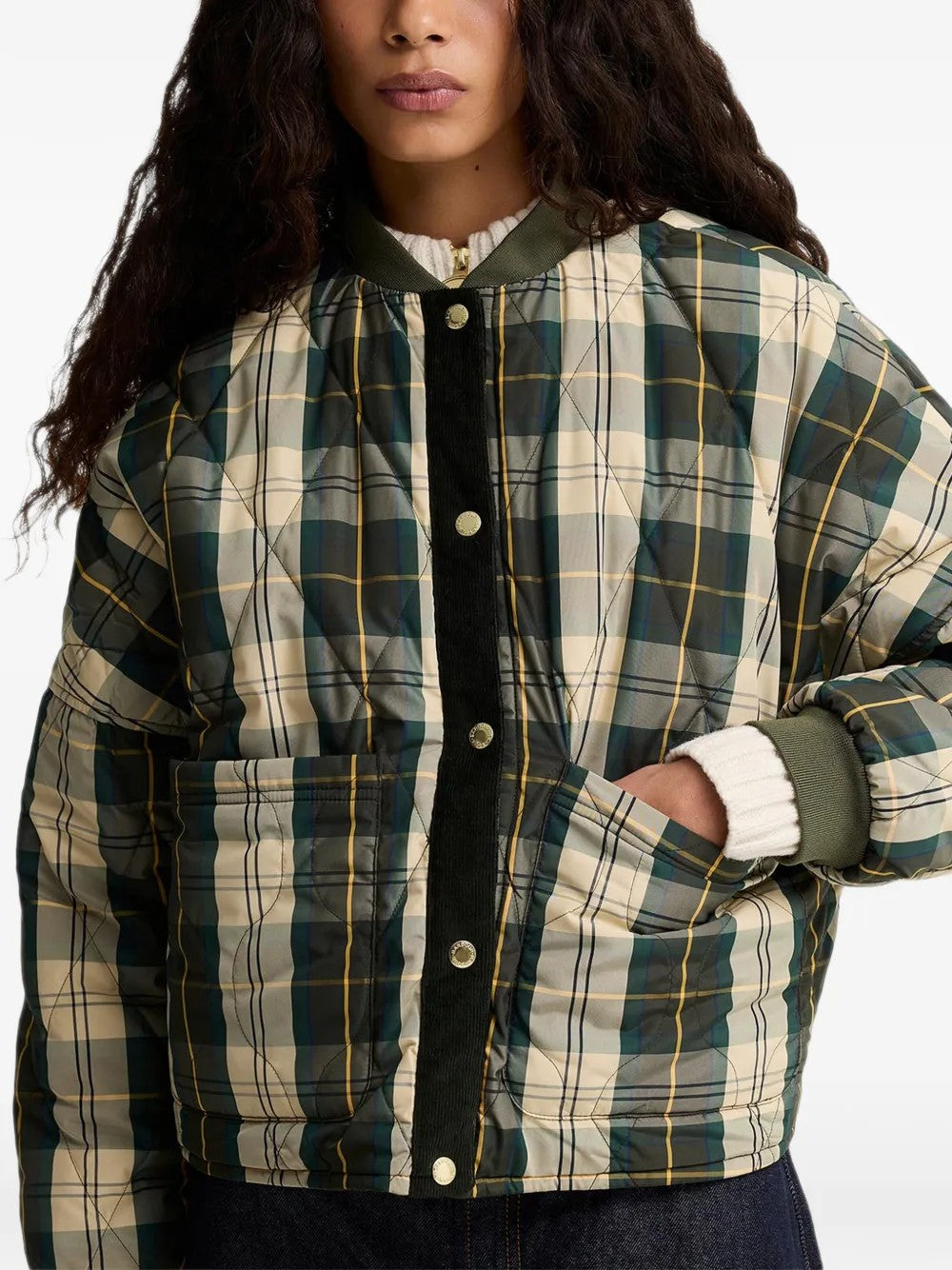 GIACCA Verde Oliva Barbour