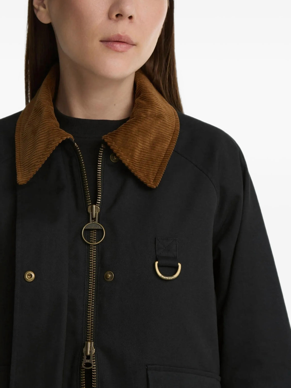 GIUBBOTTO Nero Barbour