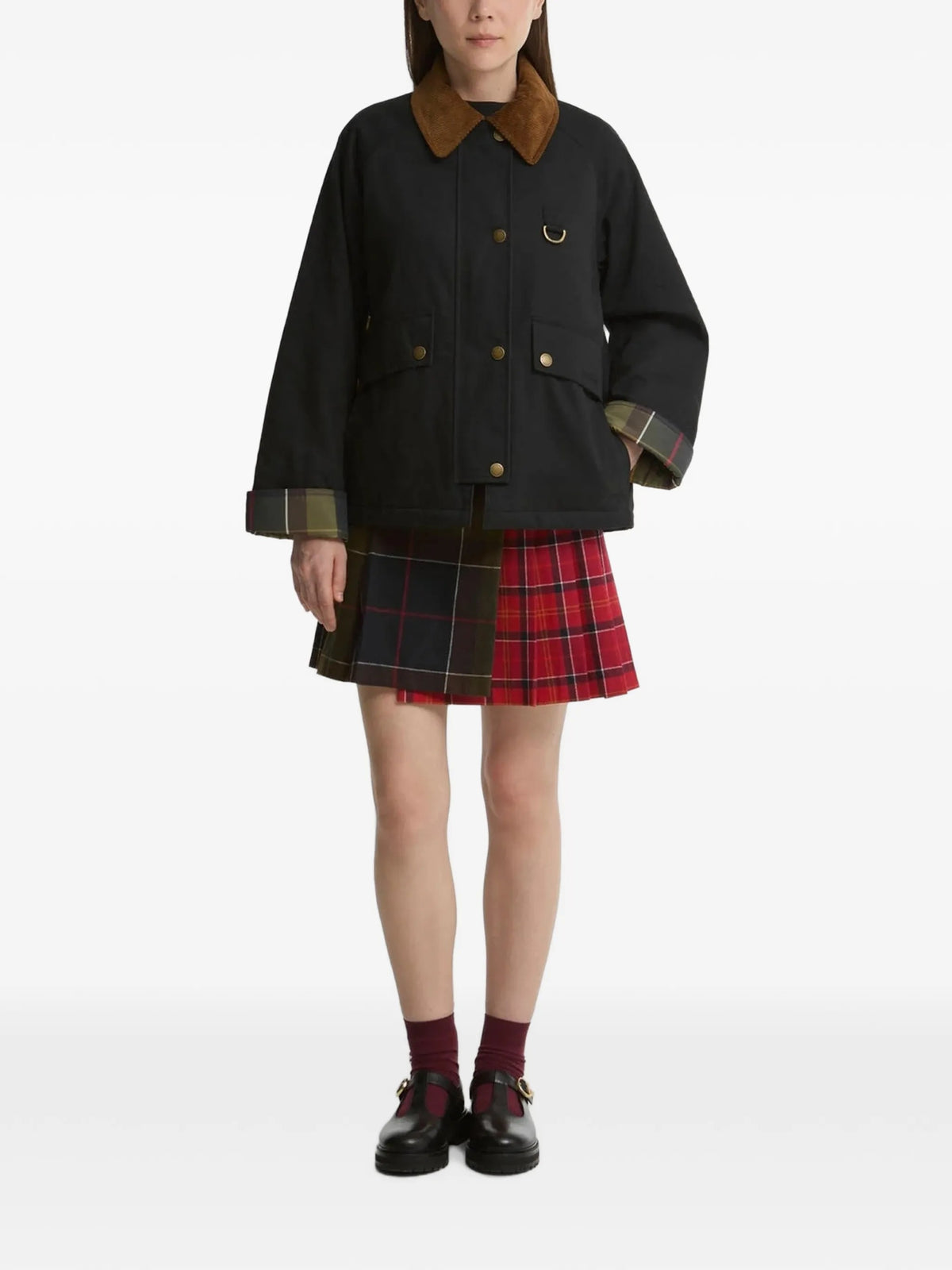 GIUBBOTTO Nero Barbour