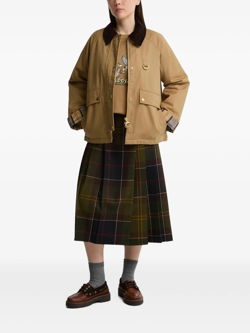 GIUBBOTTO Tartan Barbour