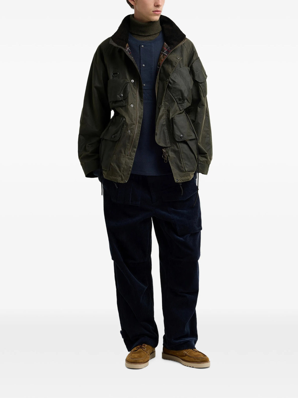 GIACCA Verde Oliva Barbour