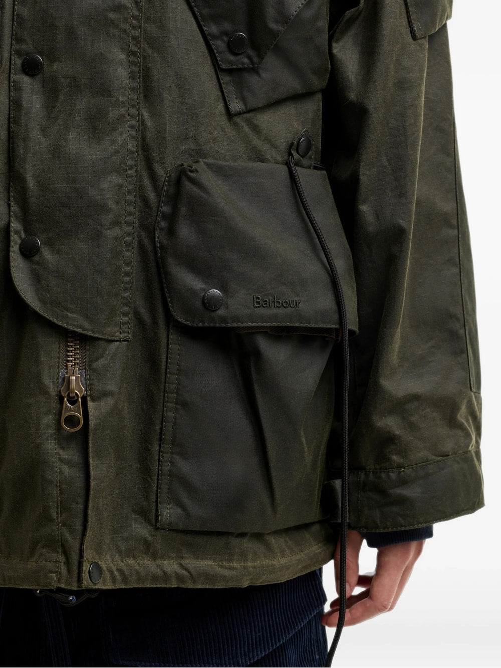 GIACCA Verde Oliva Barbour
