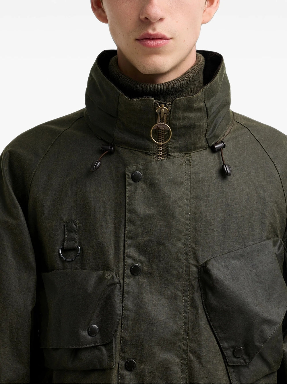 GIACCA Verde Oliva Barbour