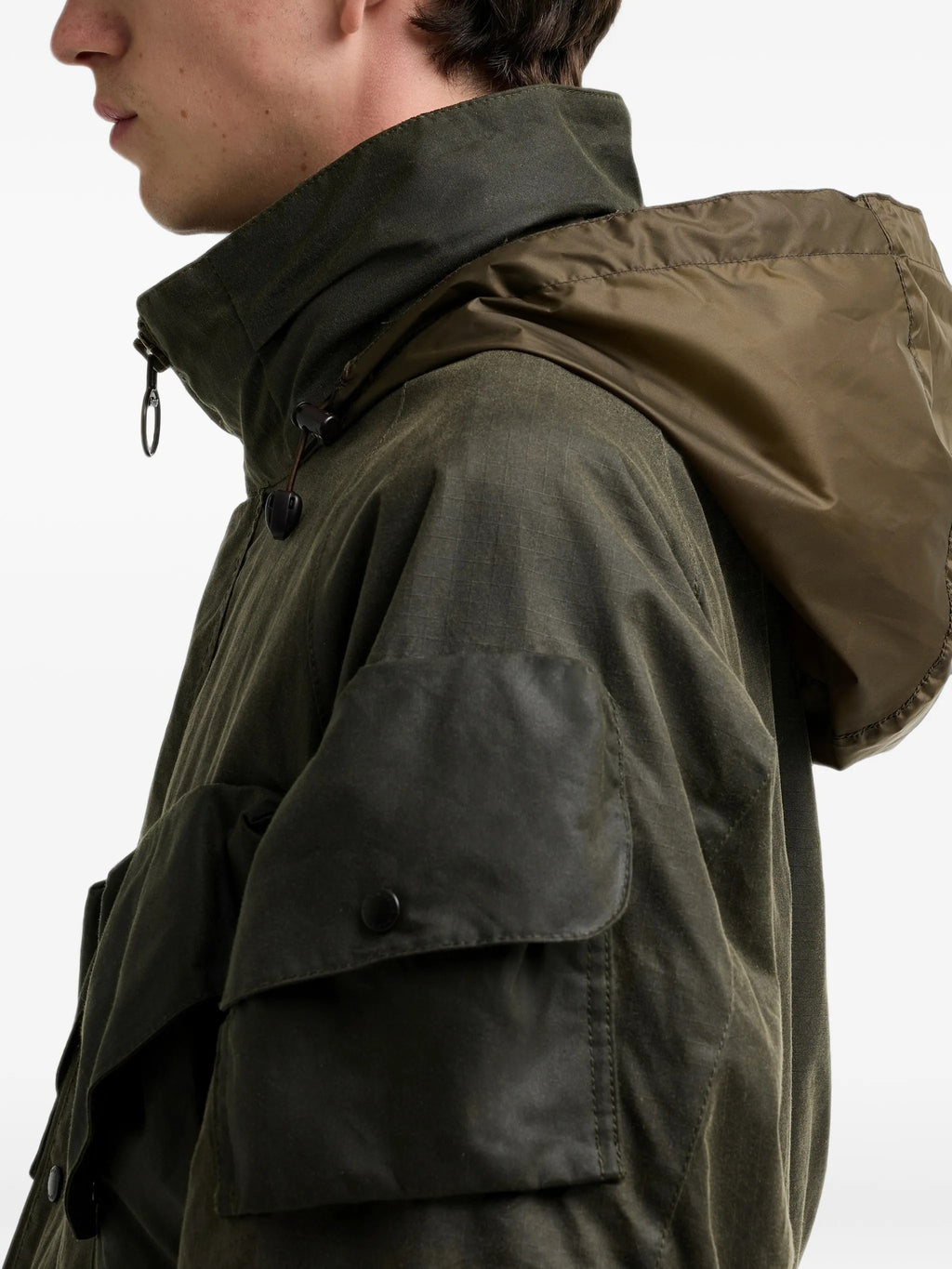 GIACCA Verde Oliva Barbour