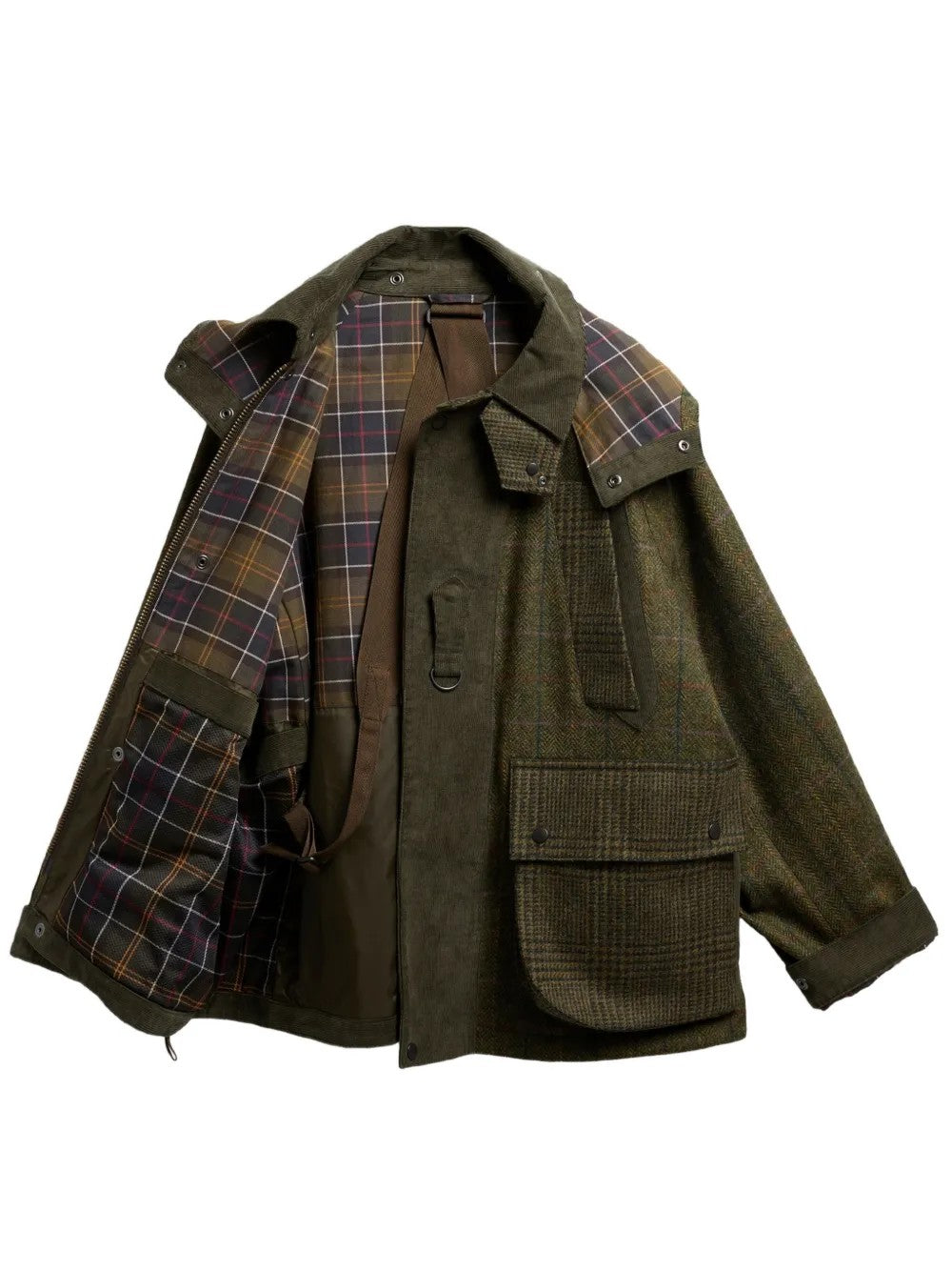 GIACCA Verde Oliva Barbour