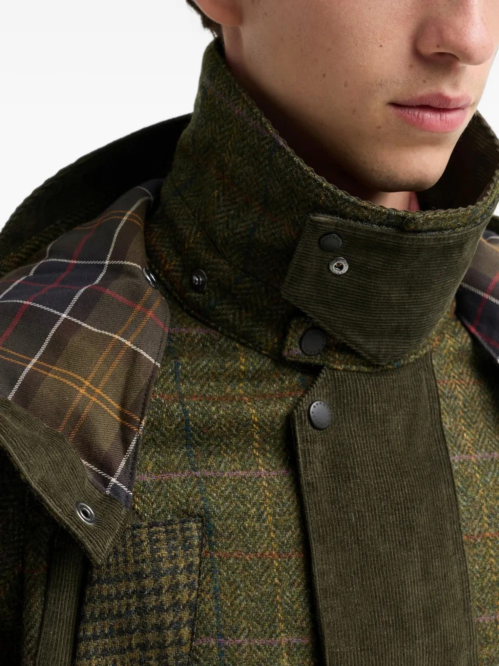 GIACCA Verde Oliva Barbour