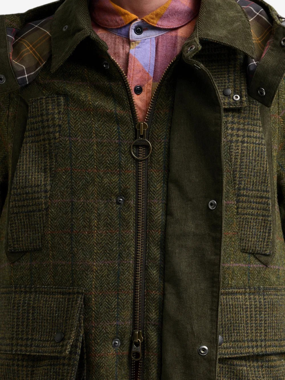 GIACCA Verde Oliva Barbour