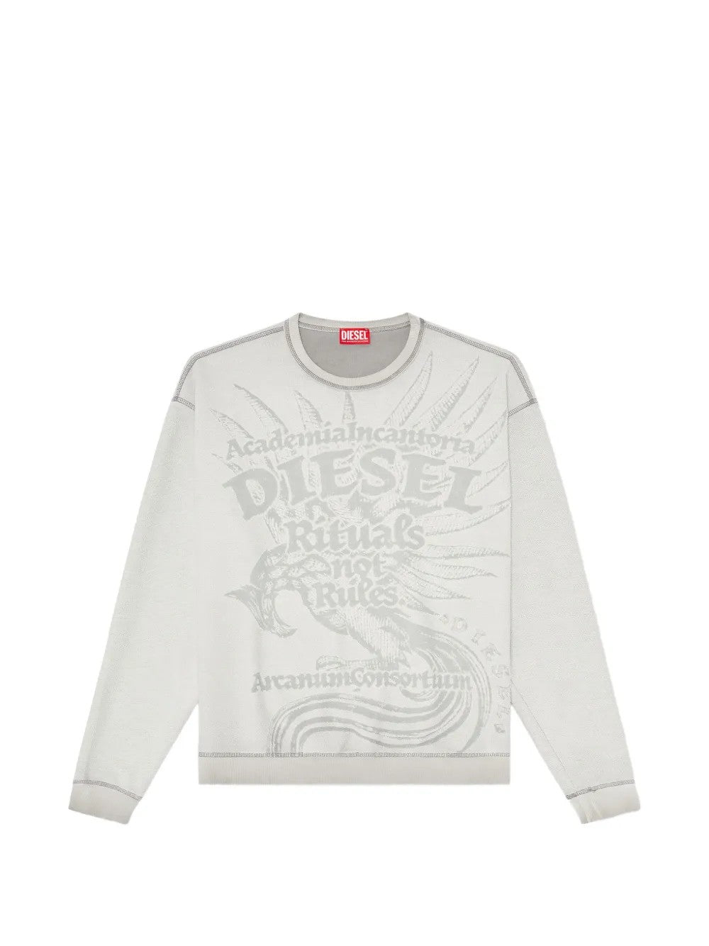 FELPA Grigio Chiaro Diesel