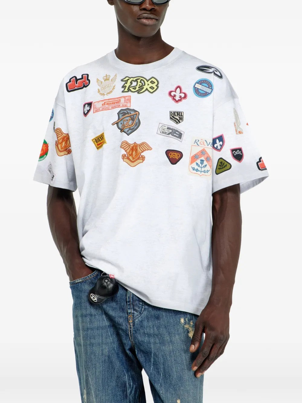 T-SHIRT Bianco Diesel