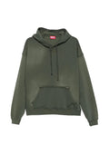 FELPA CAPPUCCIO Verde Diesel