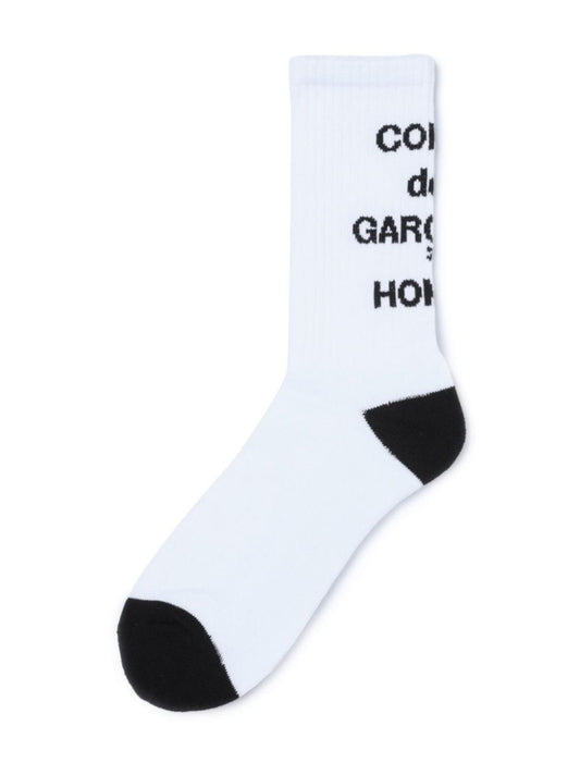 CALZINO Bianco Comme Des Garcons Homme